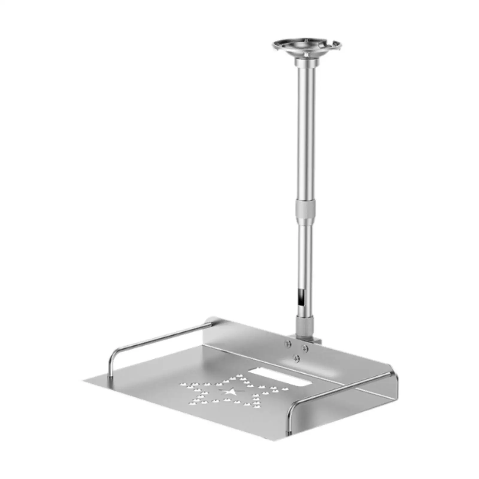 Ceiling Mount with Tray for Projector/Camera 7.8-15.8" Adjustable for Hotel