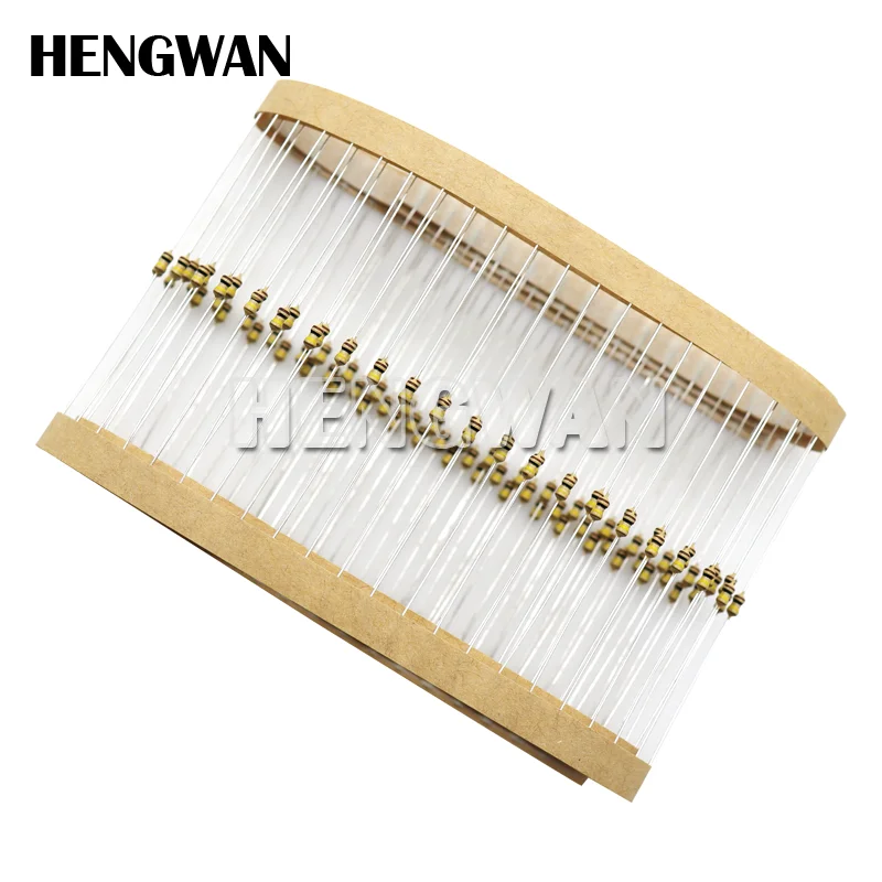 100PCS 1/8W Carbon Film Resistor 5% 0.125W 0R - 1M 10 22 47 100 150 220 270 330 470 510 1K 2.2K 4.7K 5.1K 10K 47K 100K 470K ohm