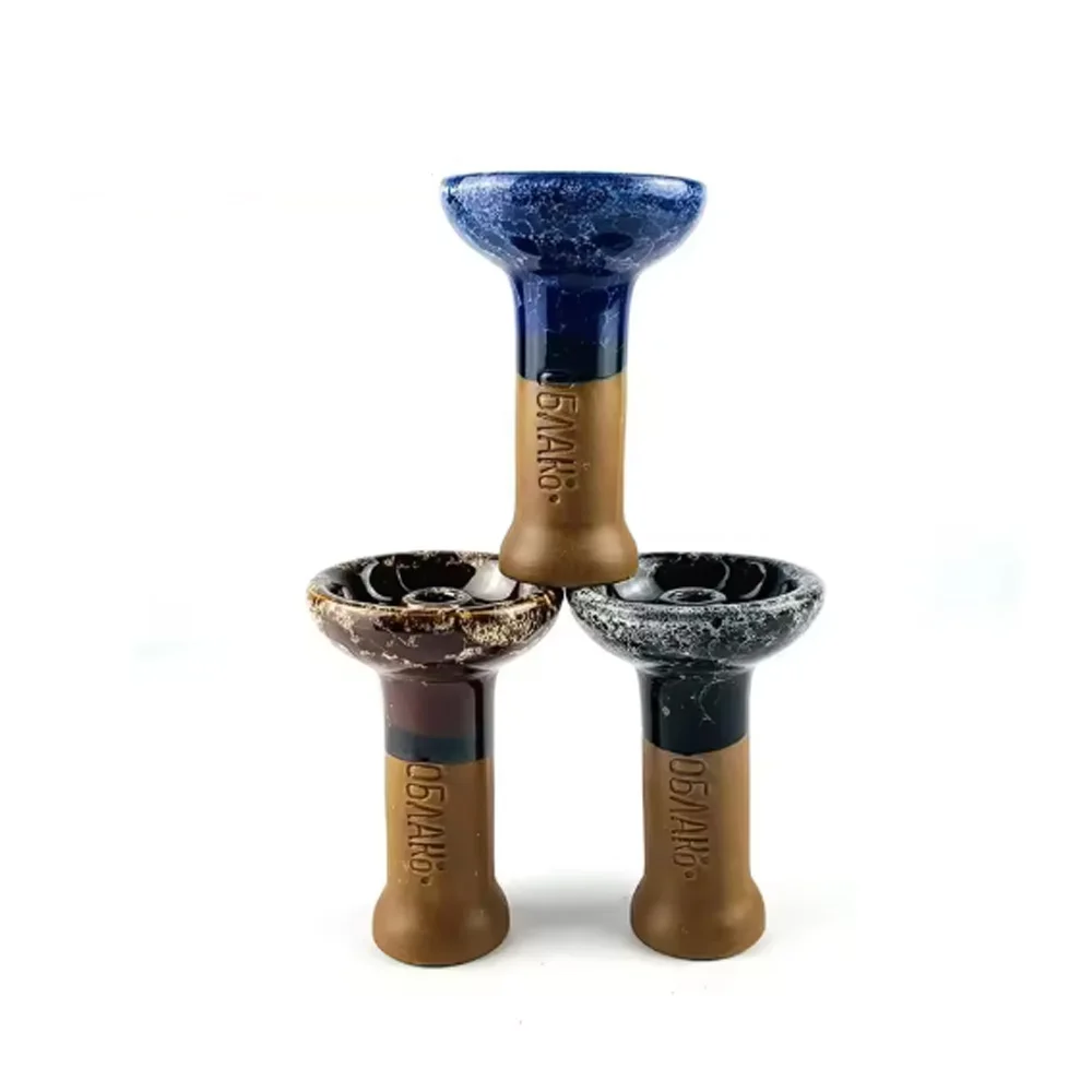 1 قطعة وعاء الشيشة التبغ أوبلاكو السيراميك الشيشة Nargile Sheesha Narguile Chicha Cachimbas انبوب ماء أدوات اكسسوارات التدخين