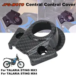 Central Control Decorative Cover Motorcycle Accessories Carbon Fiber Pattern Protect For Talaria Sting MX3 MX4 MX5 Electric Bike