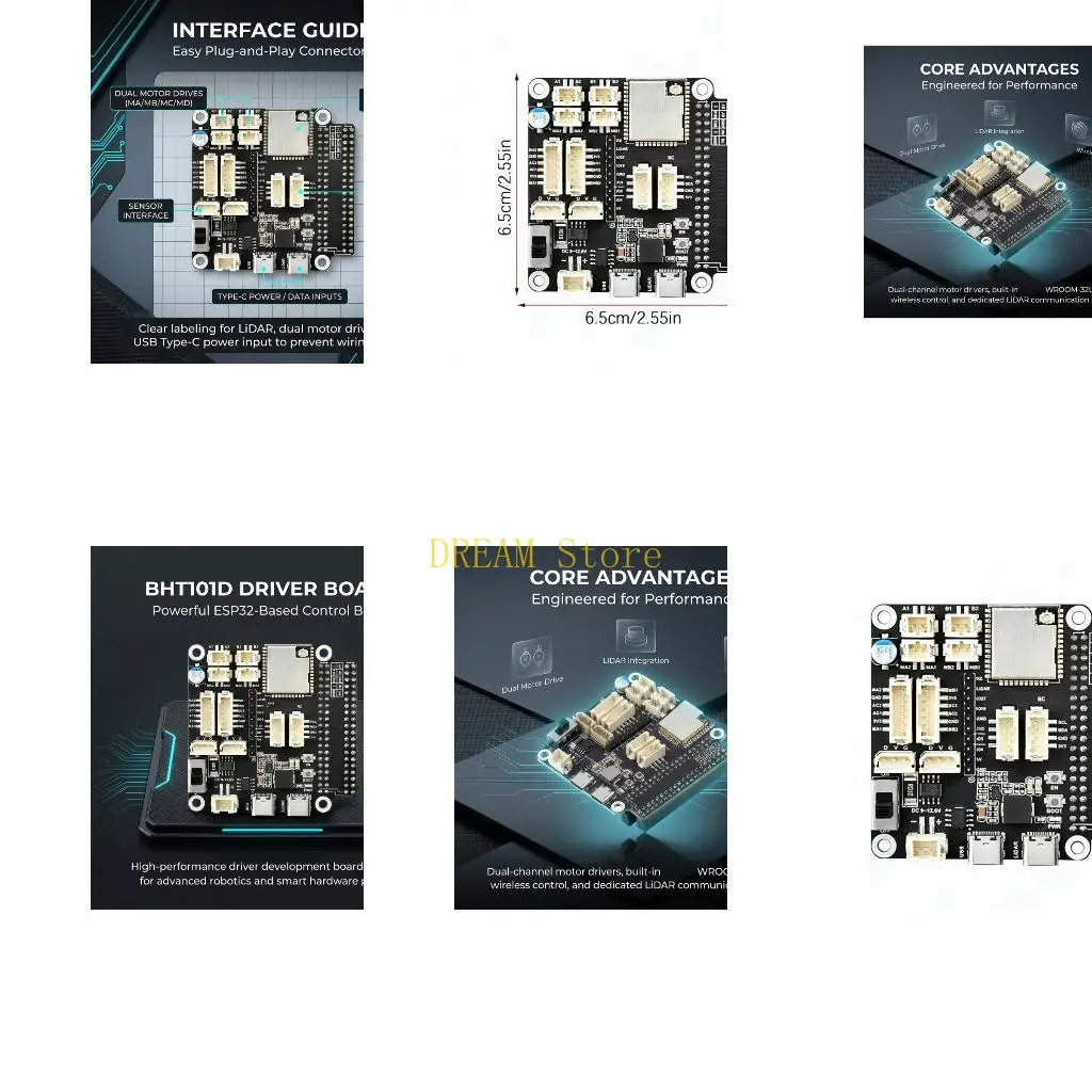 robotics-control-board-with-drive-wiring-layout-lidar-access-i2c-access-and-40-pin-gpio-header-for-motion-project-use-and