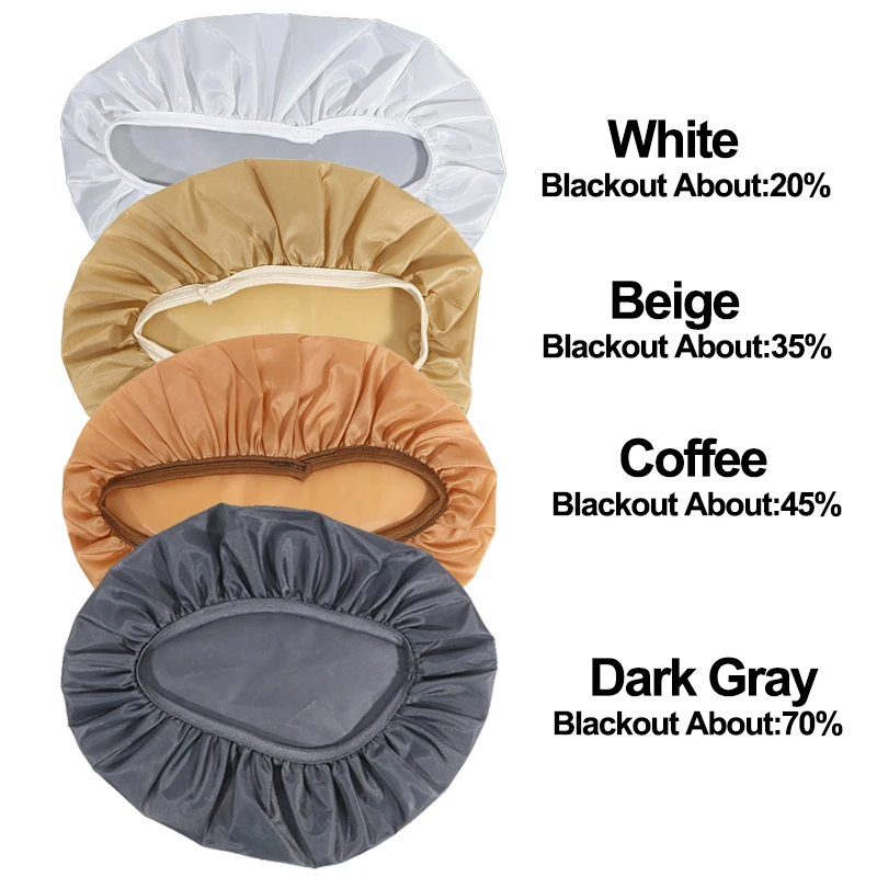 창의적인 내마모성 천장 램프 갓 패브릭 눈부심 방지 스포트라이트 램프 커버 LED 조명 디퓨저 커버 침실용-1개