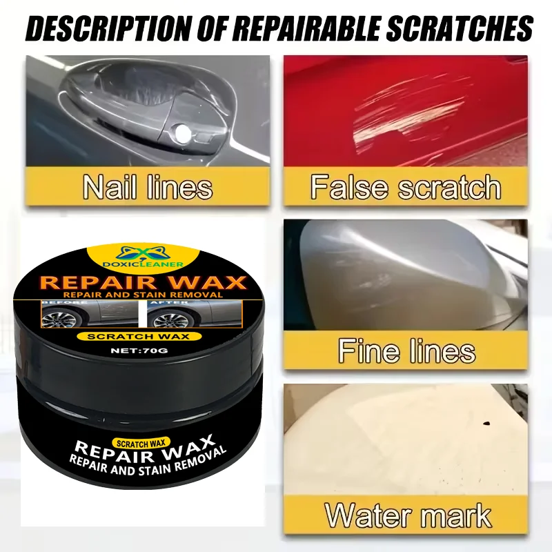 معجون إصلاح الإطارات والبلاستيك - يزيل الخدوش/الأكسدة، ويعيد اللمعان للإطارات/التقليم مع حماية من الأشعة فوق البنفسجية، وإصلاح 5 دقائق #2