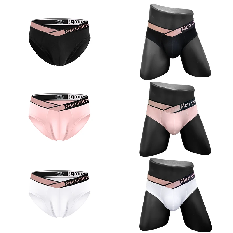 V Shape Modal Fabric Sexy Men\'s Super Soft Mini Bikini Short Brief Underwear Medium Stretch Comfortable Solid Size M/L/XL/XXL