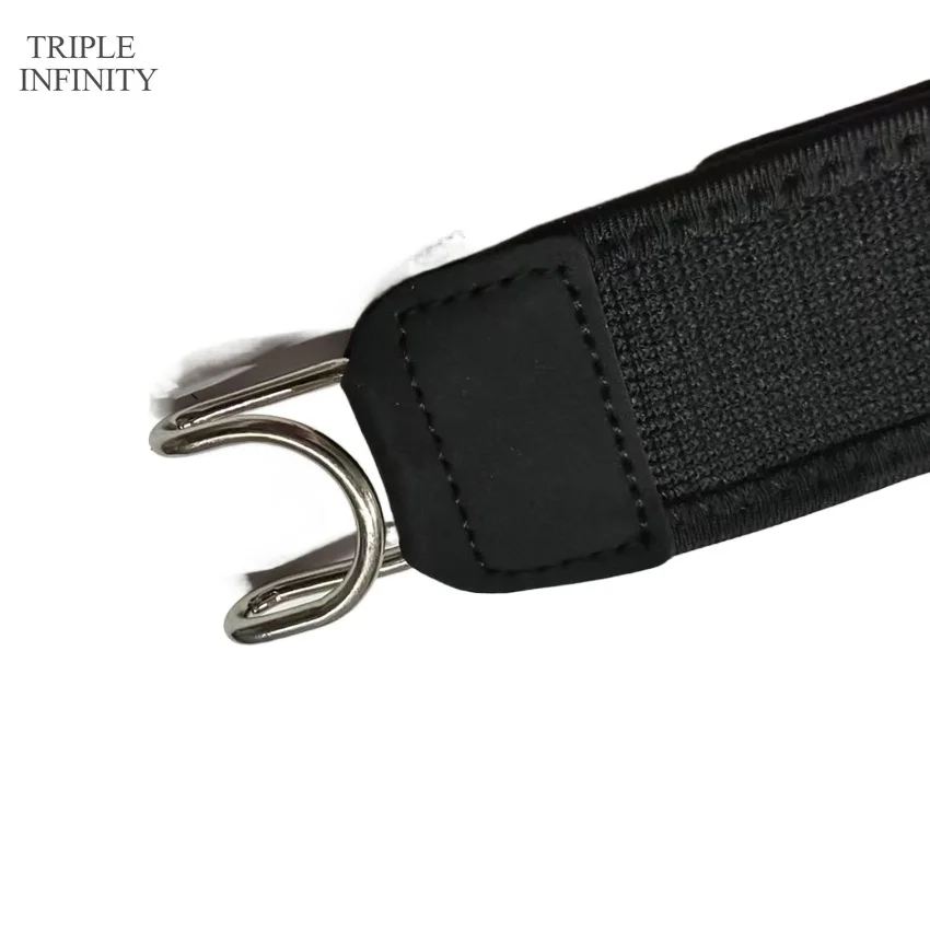 2026 Convenient Invisible Belt Without Buckle Black Elastic Waist Belts With Metal Hook Outdoor Work Pants Belt Stretch
