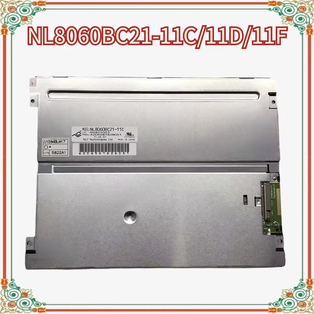 Pannello schermo LCD originale al 100% da 8,4 pollici di grado A + per NEC NL8060BC21-11C NL8060BC21-11D NL8060BC21-11F Funzionamento perfetto