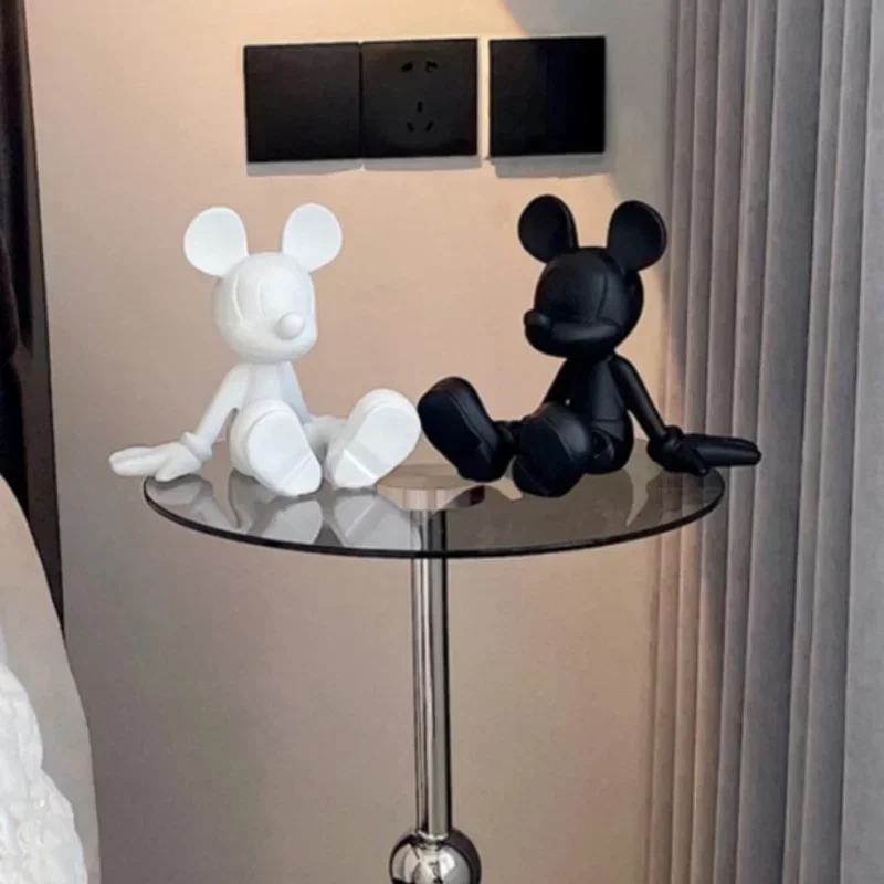 Disney Light Luxury Entrance Cartoon Mickey Home Living Room Desktop Tv Cabinet Creative Decoration Internet Famous Soft Gift