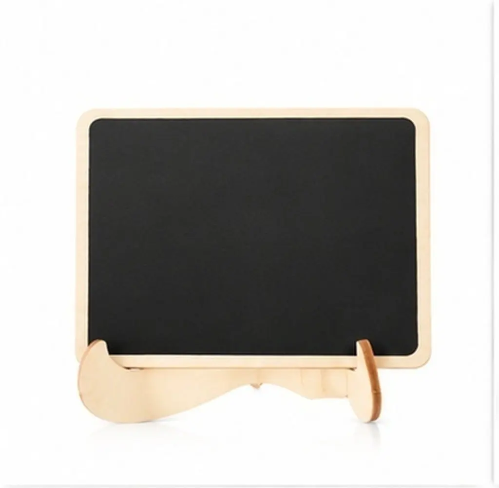 10Pcs Message Boards Mini Chalkboards Small Blackboard Signs for Birthday Wedding Home Office Decor Multi-Function Erasable Memo