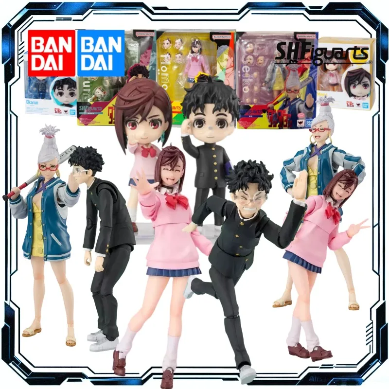 

Bandai Original S.H.Figuarts Dandadan Ayase Seiko Okarun Momo Action Figure Toys for Boys Girls Gift Collectible Model Ornaments