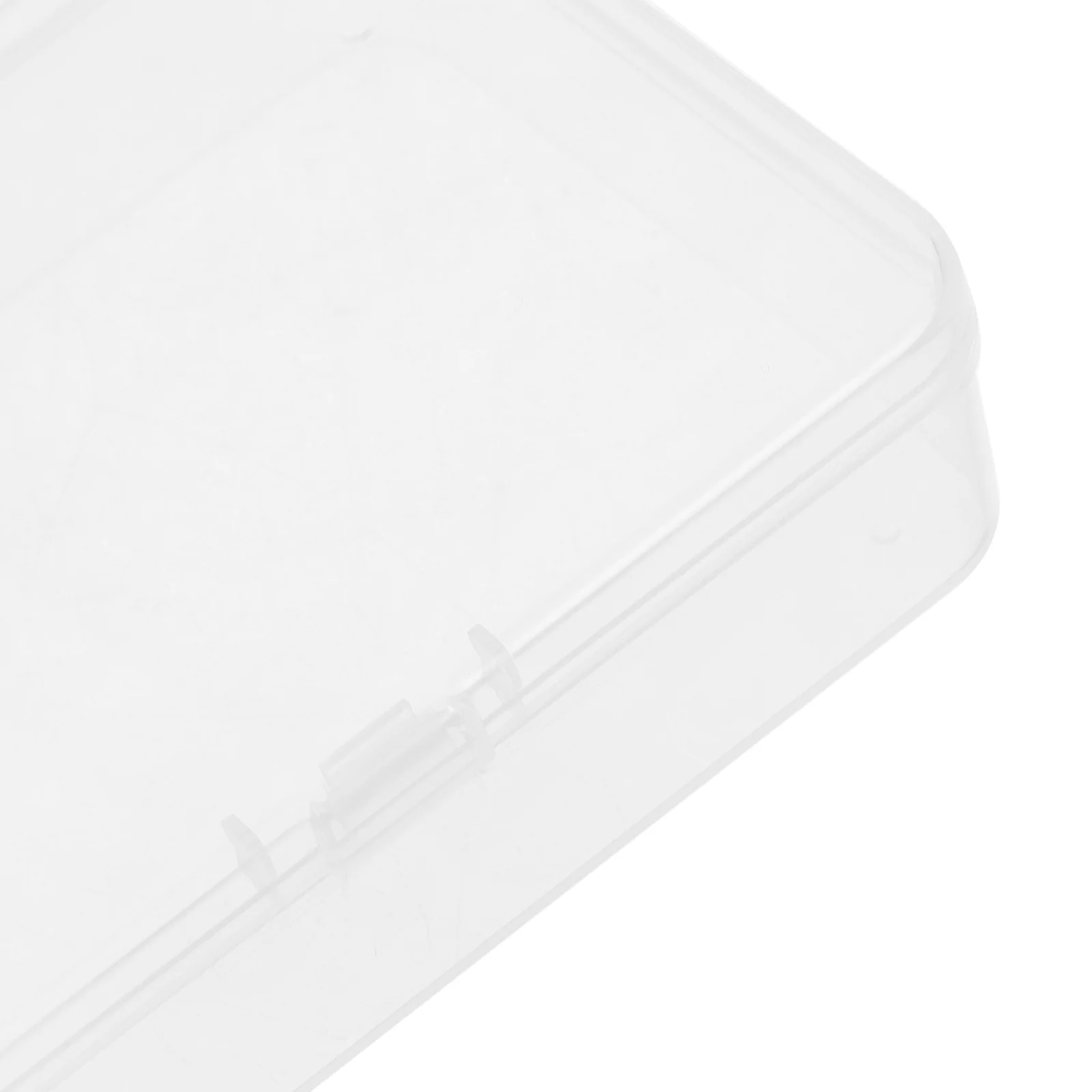 10 قطعة حافظات بطاقات اللعب البلاستيكية الشفافة صندوق منظم التخزين المدمج لبطاقات الألعاب بطاقات التداول البيسبول 4x3 بوصة المفاجئة إغلاق #2