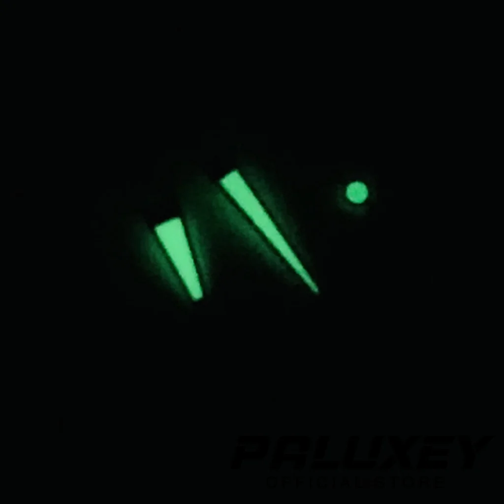 สีเขียวเรืองแสงสีเงินสีดำนาฬิกาทองคำสีกุหลาบมือเรืองแสง NH35 7S26 NH36 7S36 4R35เคลื่อนไหวอัตโนมัติ4R36