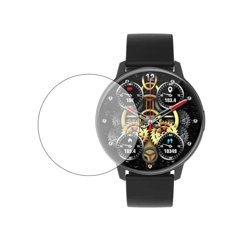لينة بولي TPU Smartwatch واضح واقية فيلم الحرس ، عرض حامي الشاشة غطاء ، اكسسوارات ل COLMI I31 الرياضة ساعة ذكية ، 5 قطعة