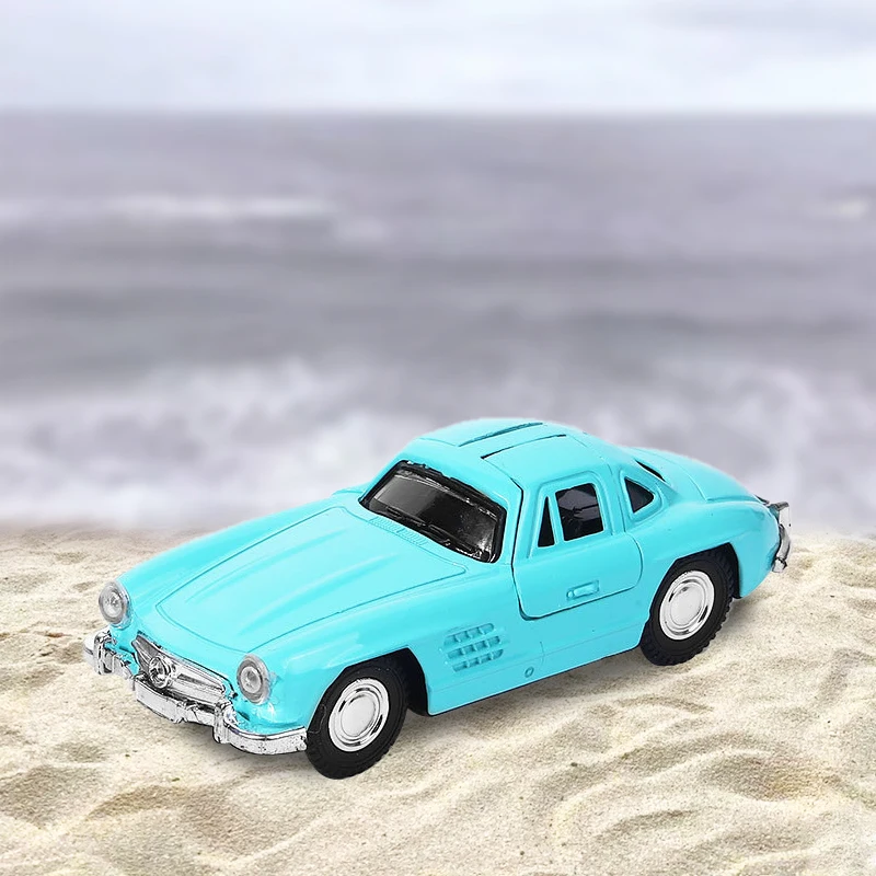 

Литая под давлением модель винтажного автомобиля Mercedes из сплава 1:32, развивающая игрушка для мальчиков