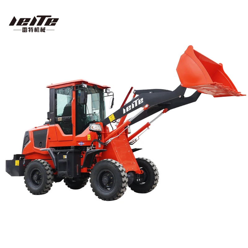 จีน LT-H380สินค้าใหม่ EPA Front End Mini Skid Steer ดีเซลขนาดเล็กล้อ Loader สำหรับขาย