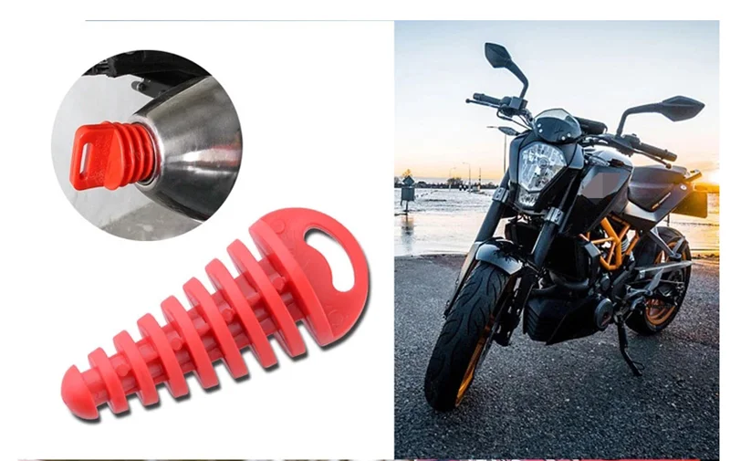 Motorcycle Motocross Exhaust Silencer Muffler Wash Plug Pipe Protector for HONDA CRF450R CRF250X CRF450X CRF230F SL230