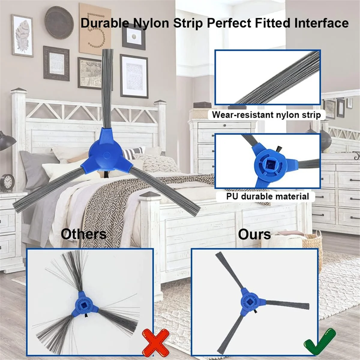 850T용 FZFZ, D5s Pro용, D5s Pro+용, S1 진공 청소기 메인 사이드 브러시 Hepa 필터용