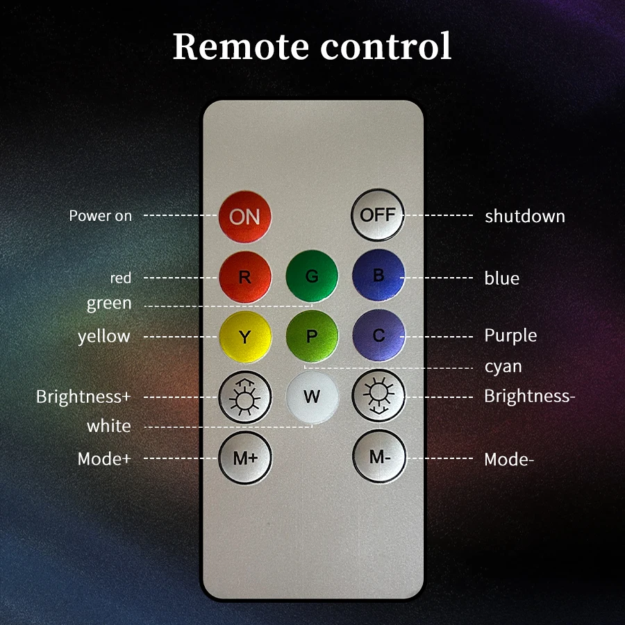 Water Ripple Shaped Aurora Projection Light USB Plug-in Touch/remote Control Color Changing Lighting Decoration Atmosphere Light