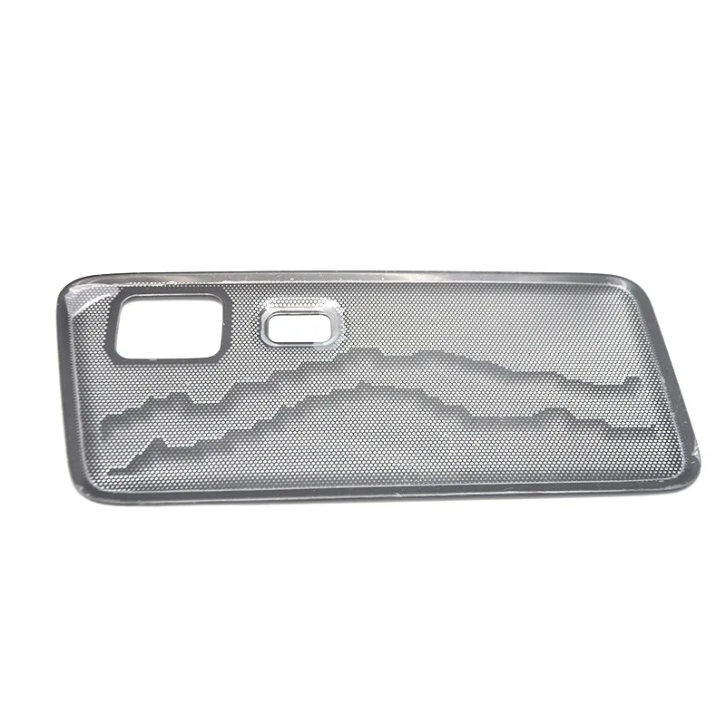 

Suitable for Hongqi HQ9 modification, trunk lower speaker cover, interior parts, stainless steel material