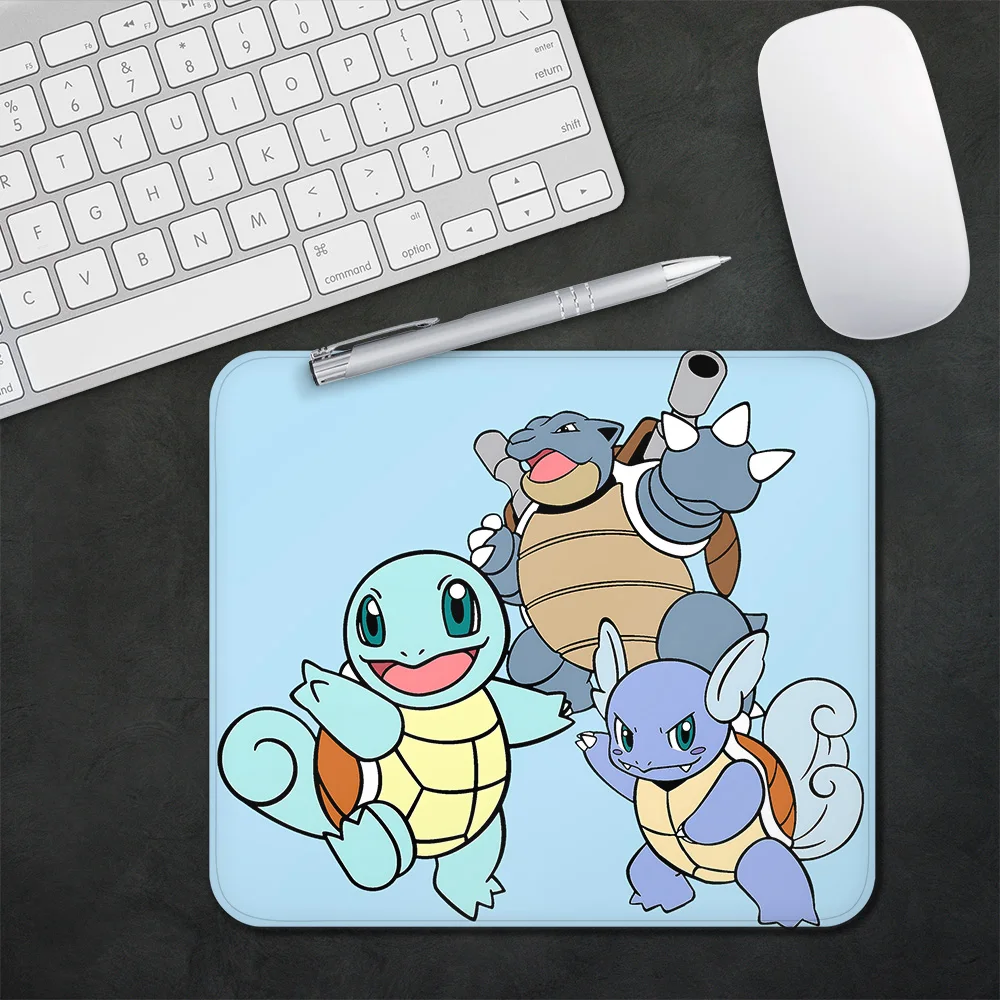 B-Blue Squirtles Gaming Mouse Pad XS Small Mousepad For PC Gamer Desktop Decoration Office Mouse Mat Deskmat Rug