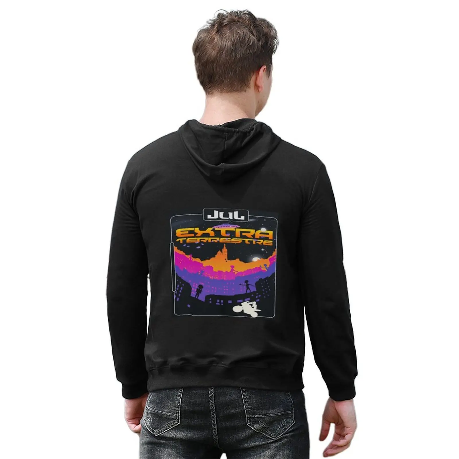 Extraterrestrial Jul shop Hoodie mens clothes korean style clothes male clothes anime clothing new in hoodies & sweat-shirt