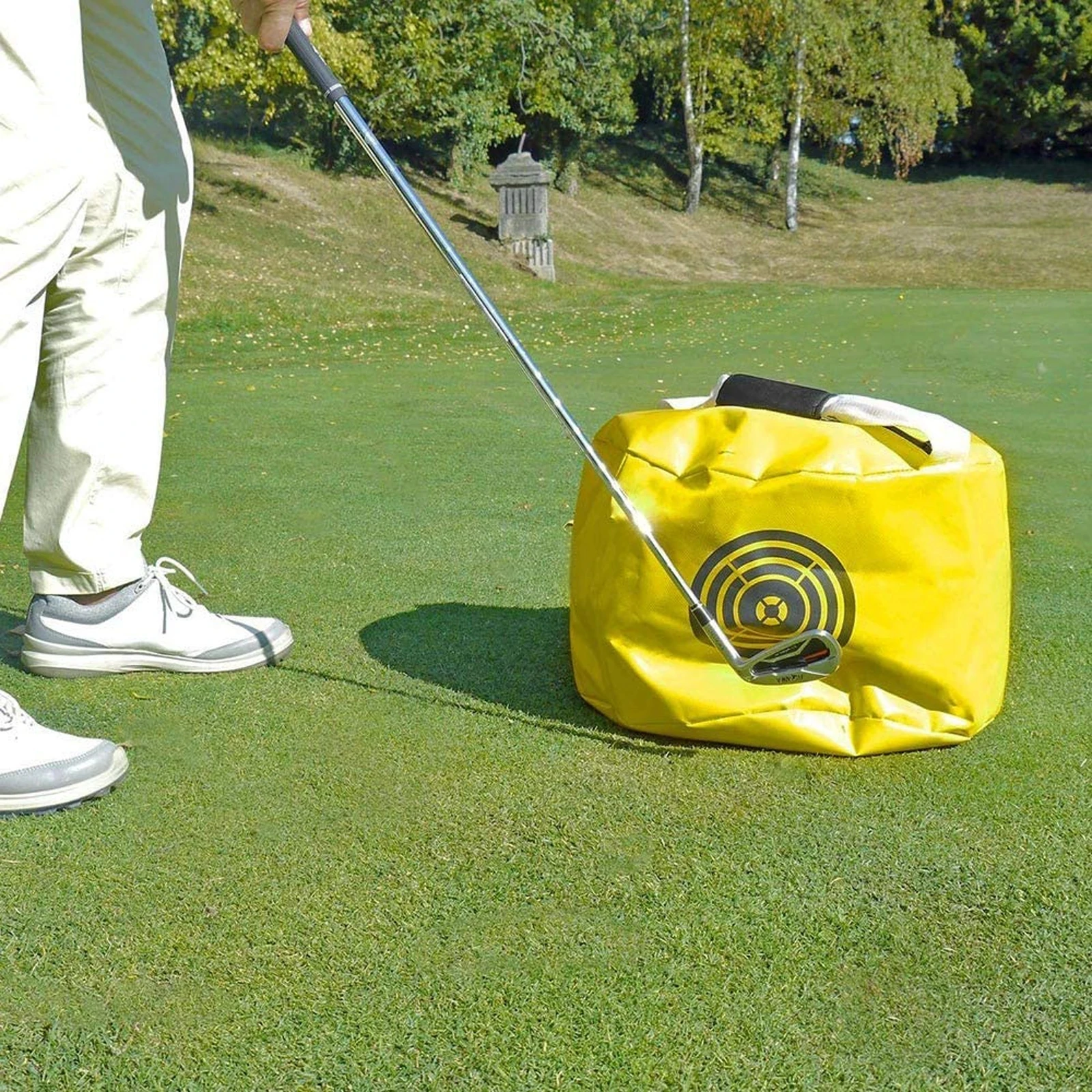 Golf Tragbare Multifunktionale Schlagtasche Golfball Schlagtasche Swing Trainingshilfe Anfängerassistent – Detail 7