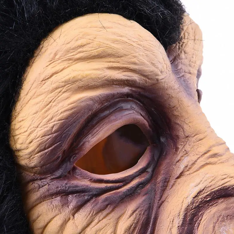 Gorilla Monkey Halloween Masks Adult Full Face Funny Mask Latex Halloween Party Cosplay Costume Masquerade Realistic Masks