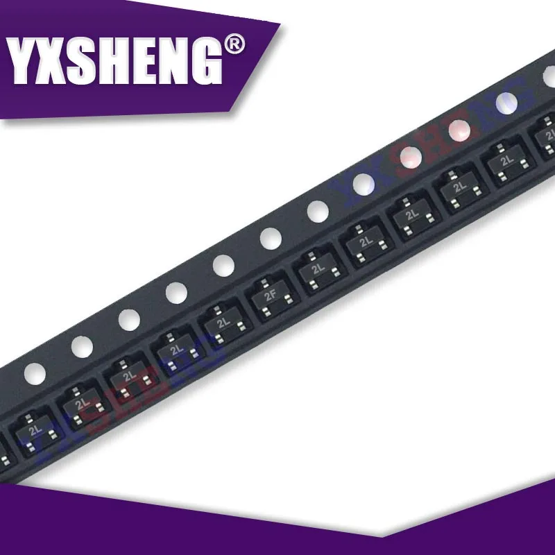 100 sztuk 2N5401 2L MMBT5401 SOT23-3 nowy oryginalny tranzystor SMD