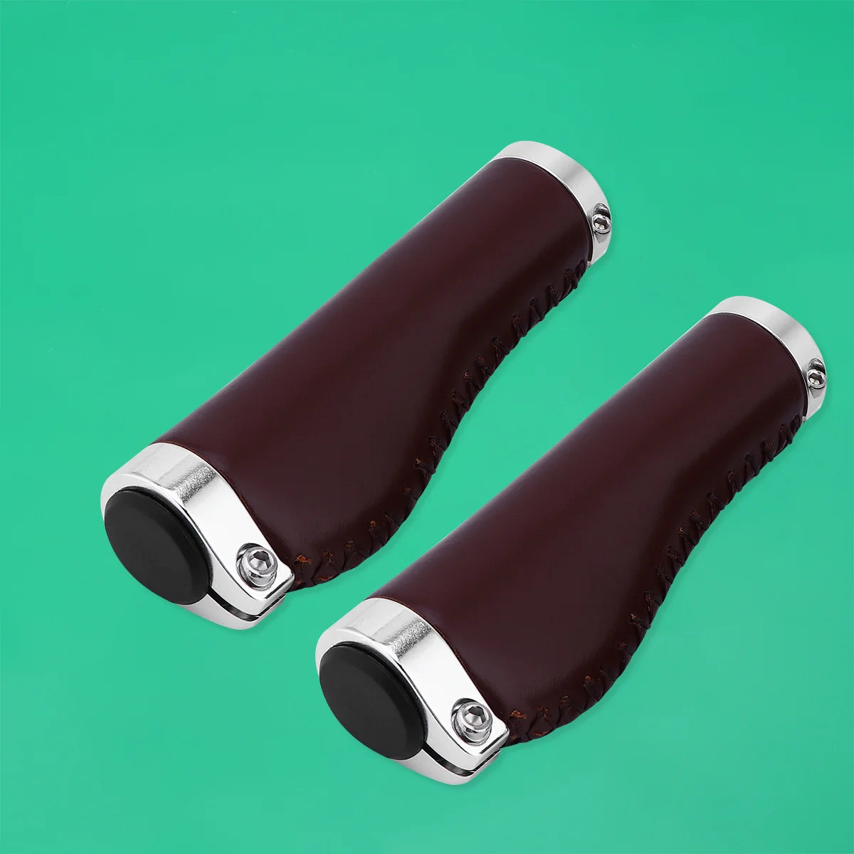 

1Pair Durable Cycle Handle Cover Anti Slip Bike Handlebar Grips Ergonomic Comfortable for Long Rides Cycle Handle Cover