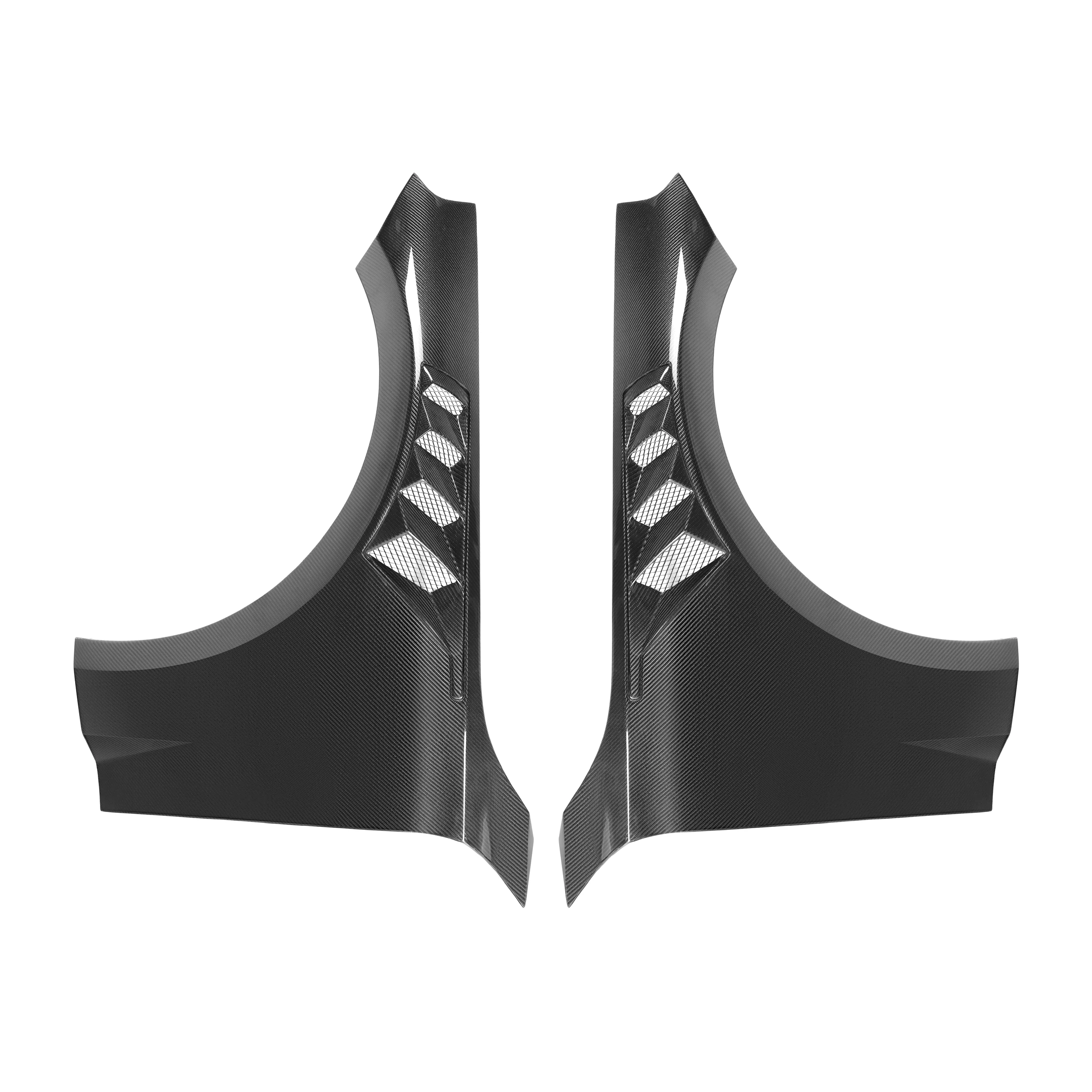 

Перфорированные передние крылья из высококачественного мокрого карбона для BMW M2 G87 2023+