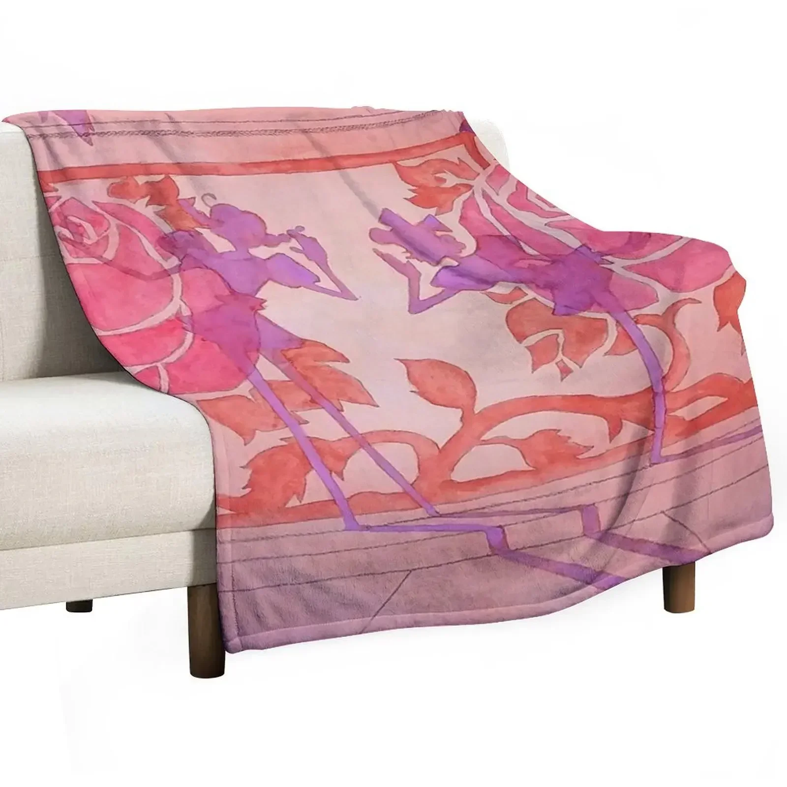 Utena Shadow Girls Throw Blanket Bed Fashionable blankets and throws Blankets