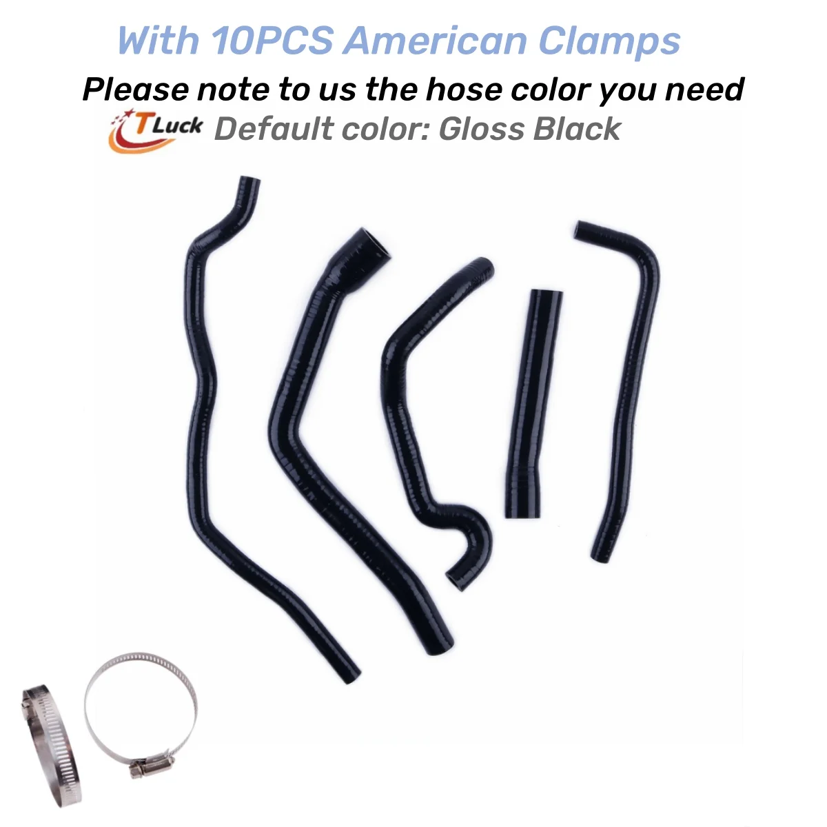 5 قطعة ل 2005 2006 انتصار سبرينت 1050 1050i ST سيليكون المبرد المياه المبرد أنبوب الأنابيب خرطوم عدة استعادة أجزاء