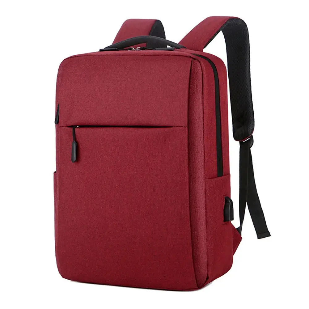 Mens Women Laptop Backpack large Capacity Business Leisure Travel Bag Waterproof USB Charging Rucksack School Shoulder Bag