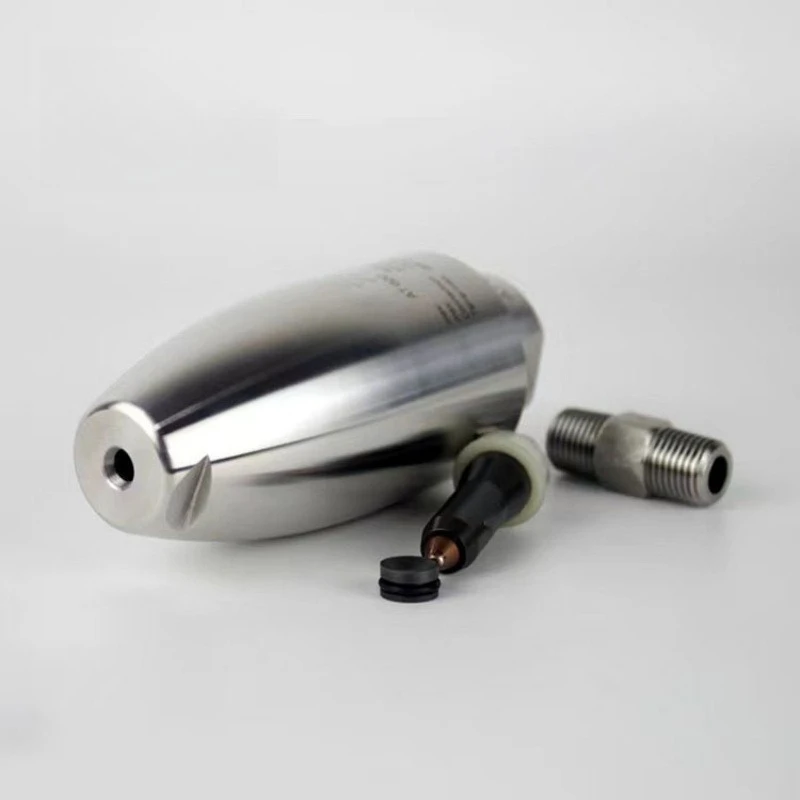 

CS 500/600 bar 1/4 Quick plug connection 4-100L ultra high pressure rotating washing turbo nozzle with Tungsten steel core