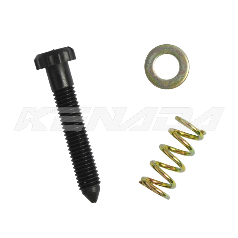 Para carburador Keihin PWK 33 35 36 38 39 41 ajuste carburador tornillo ajustador de ralentí con resorte