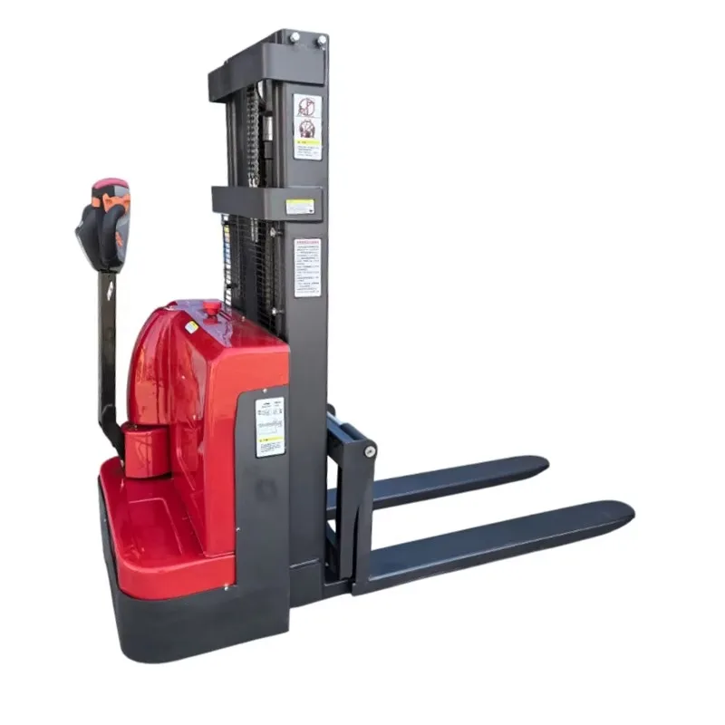 

Электрический штабелер с самогрузкой, 2 т, электрический ручной мини-штабелер, установка вилочного погрузчика, электрический штабелер