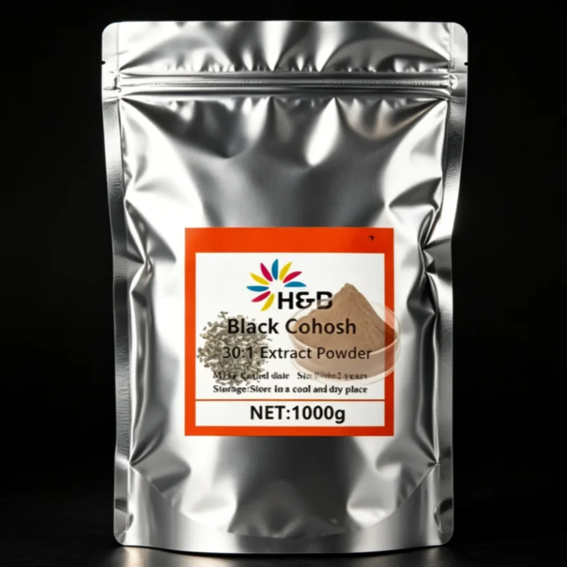 

Home Crafts/Factory Wholesale Raw Materials professional packaging No0060 POWDERED BLACK COHOSH EXTRACT ,Fast Shipping