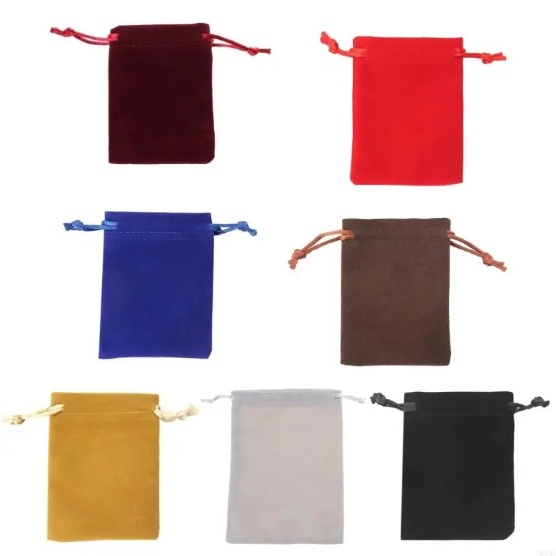 

97QE Bags Mini Drawstring Board Game Pack Card Deck Toy Storage Bag