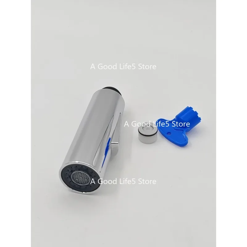 Dual Function Pull Out Faucet Sprayer Nozzle 98459000 One Click Water Stop Tap Head Replacement Parts for Kitchen Sink Faucet