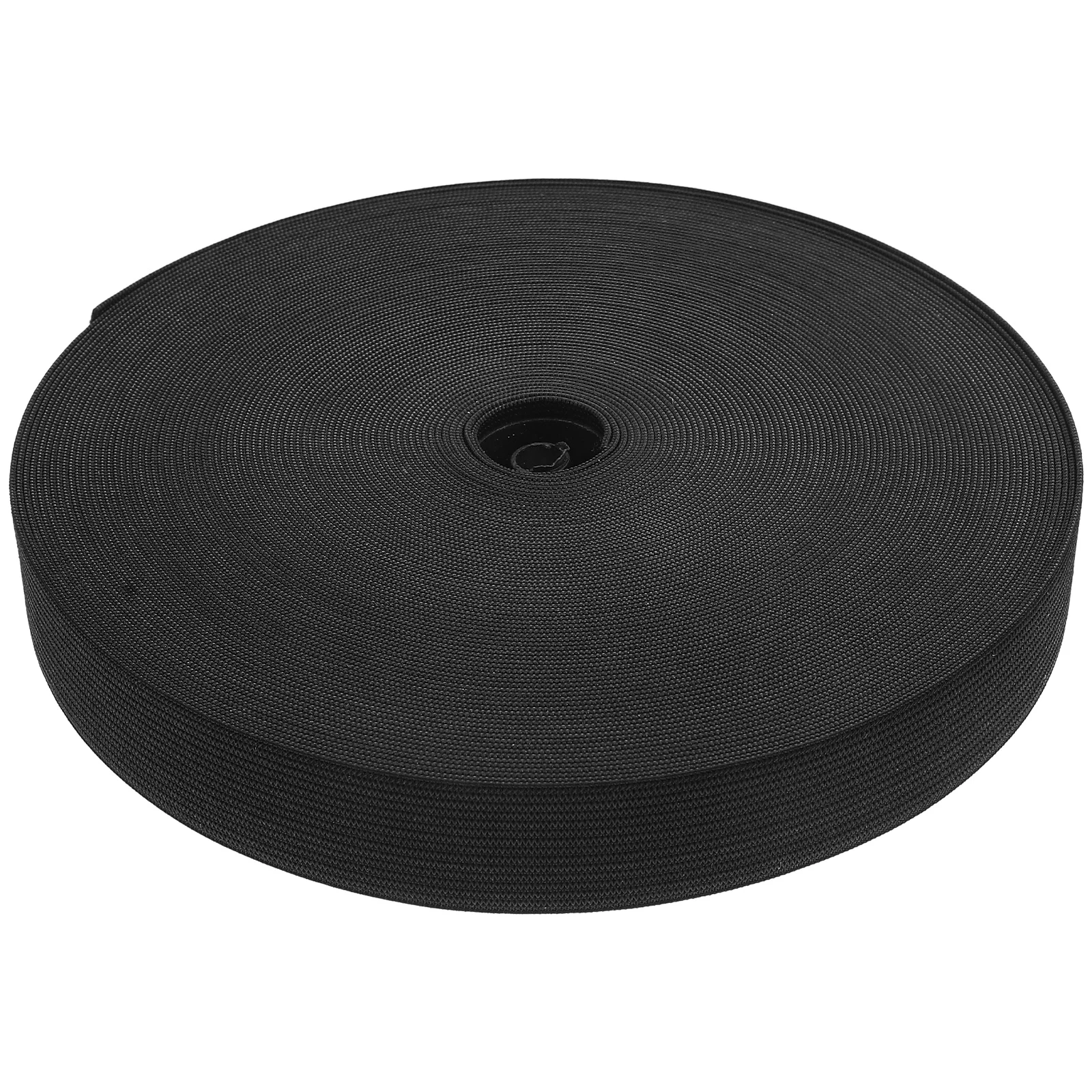 Sangle de manchette élastique en polyester, taille épaisse commandée, coupe libre, couture plate