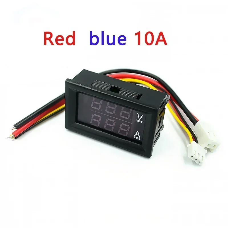 DC 0-100V 10A 100A LED Digital Voltmeter Ammeter Dual Display Voltage Detector Current Meter DSN-VC288 Module