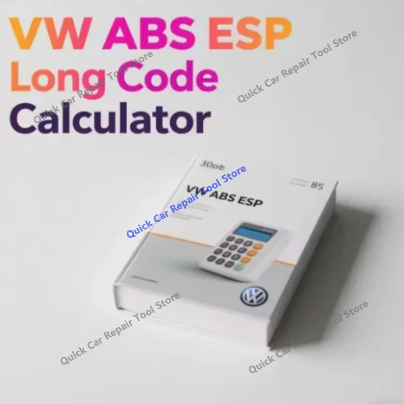 New for VW ABS ESP Long Code Calculator Helper MK60EC1 ABS ESP Long Code Calculator software+ unlimited install+ install vide