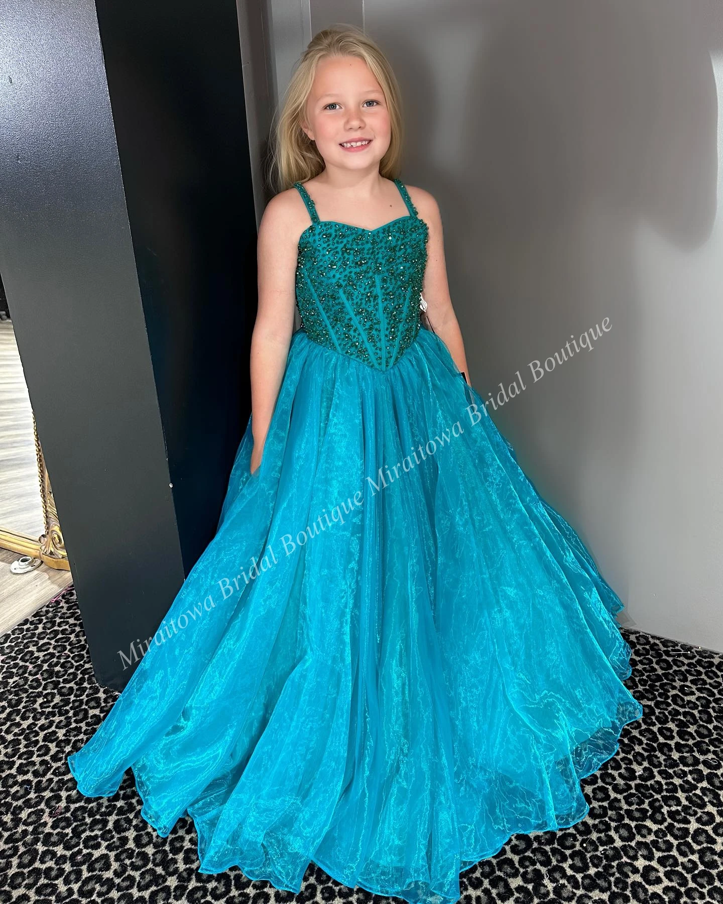 Blaugrün Kinder kleine Mädchen Festzug Kleid 2024 preteen winziges Kind Geburtstag formale Cocktail party Kleid Kleinkind Kleinkind Teenager jung