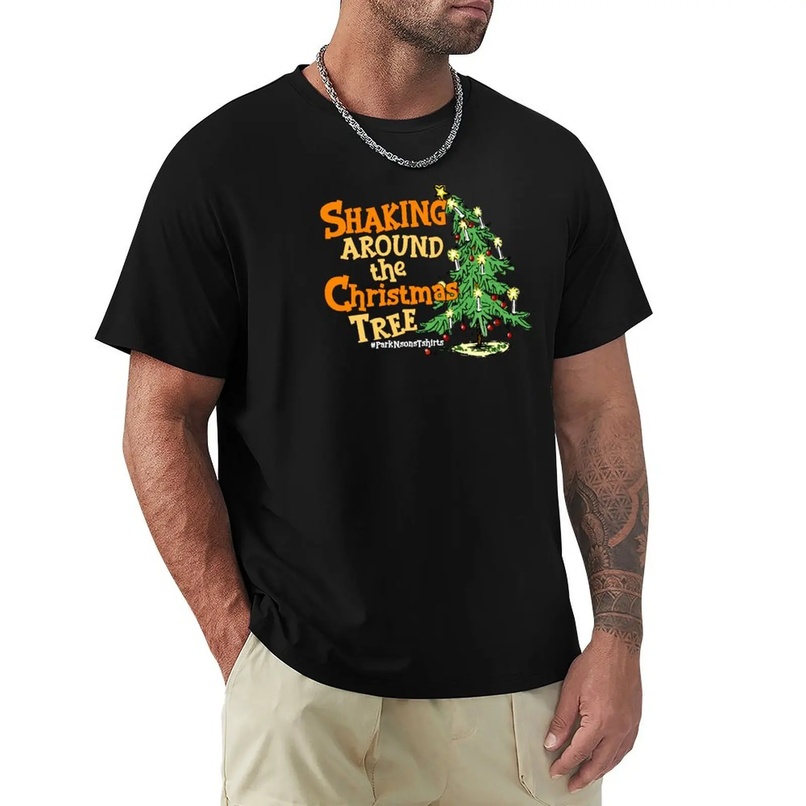 

Shaking Around The Tree T-Shirt summer shirt clothes funny costumes Funny t-shirt big and tall t shirts for men