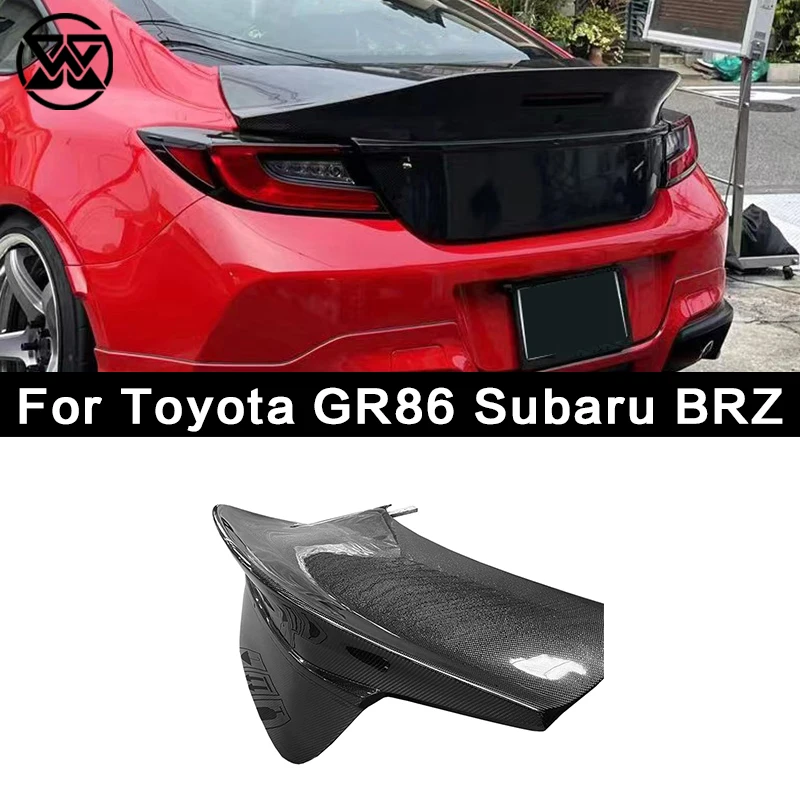 

Replacement Carbon Fiber Rear Trunk Lid Upgrade Car Exterior Body Kit For Toyota GR86 Subaru BRZ Coupe