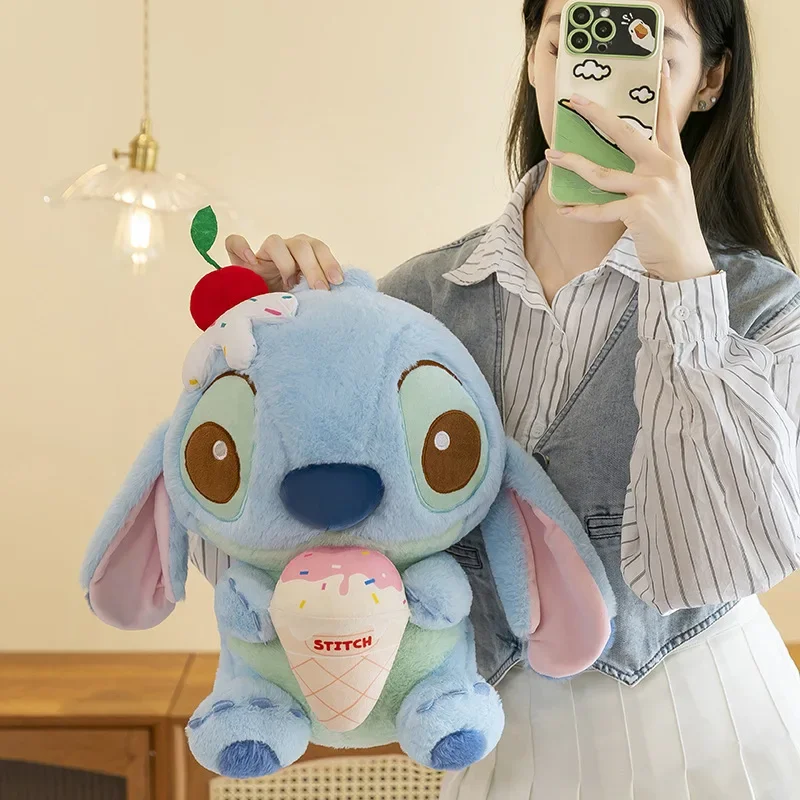 28/45Cm Disney Stitch Ijs Zacht Schattig Pluche Speelgoed Pop Grijpmachine Rustgevende Knuffels Slaap Gevulde Kussen Pop Verjaardagscadeaus