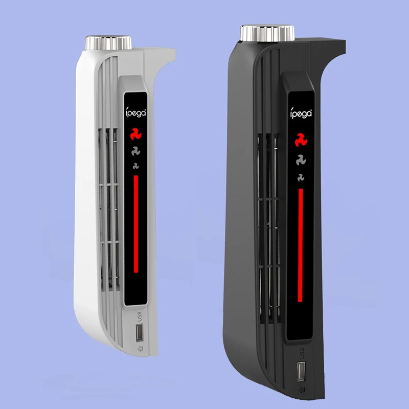 

Ipega For PS5 Centrifugal Radiator Intelligent Temperature Control Game Console Rear Turbofan With LED Indicator Light