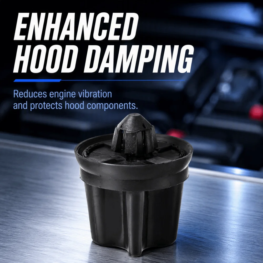 Black Engine Hood Rubber Bumper Block Rubber 873388 Hood Stopper Rubber Pad for 308CC / 308SW / RCZ / DS4 / DS5 / C4 Picasso II