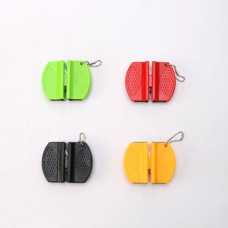Mini Carbide Knife Sharpener Kitchen Blade Pocket Knives Sharpening Tool