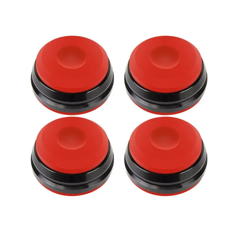 

AU61-4PCS Алюминиевые виброизолирующие ножки-шипы с силиконовыми накладками для аудиоустройств, CD-плееров, Hi-Fi усилителей, колонок, проигрывателей винила