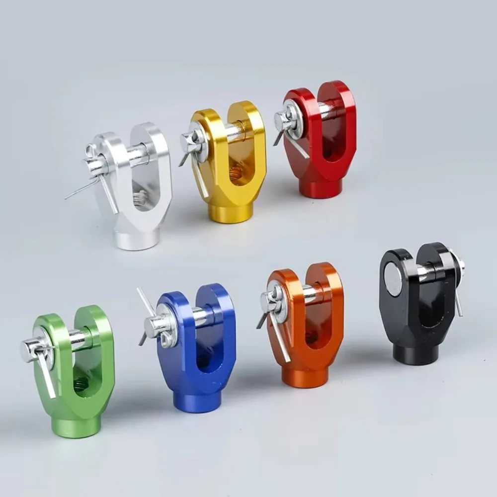 6mm/8mm Rear Brake Rod Joint Clevis Aluminum Alloy CNC Motorcycle Accessories Light Weight Durable for CR125/250 CRF250/450